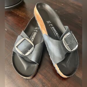 Birkenstock Madrid Big Buckle Slide Sandals